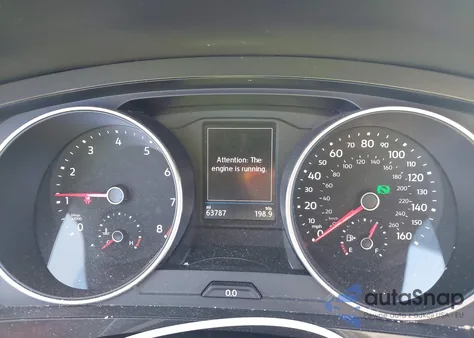 2019 Volkswagen Tiguan 2.0T Se/2.0T Sel/2.0T Sel R-Line/2.0T Sel R-Line Black из США, поврежденный, VIN 3VV2B7AX3KM153271